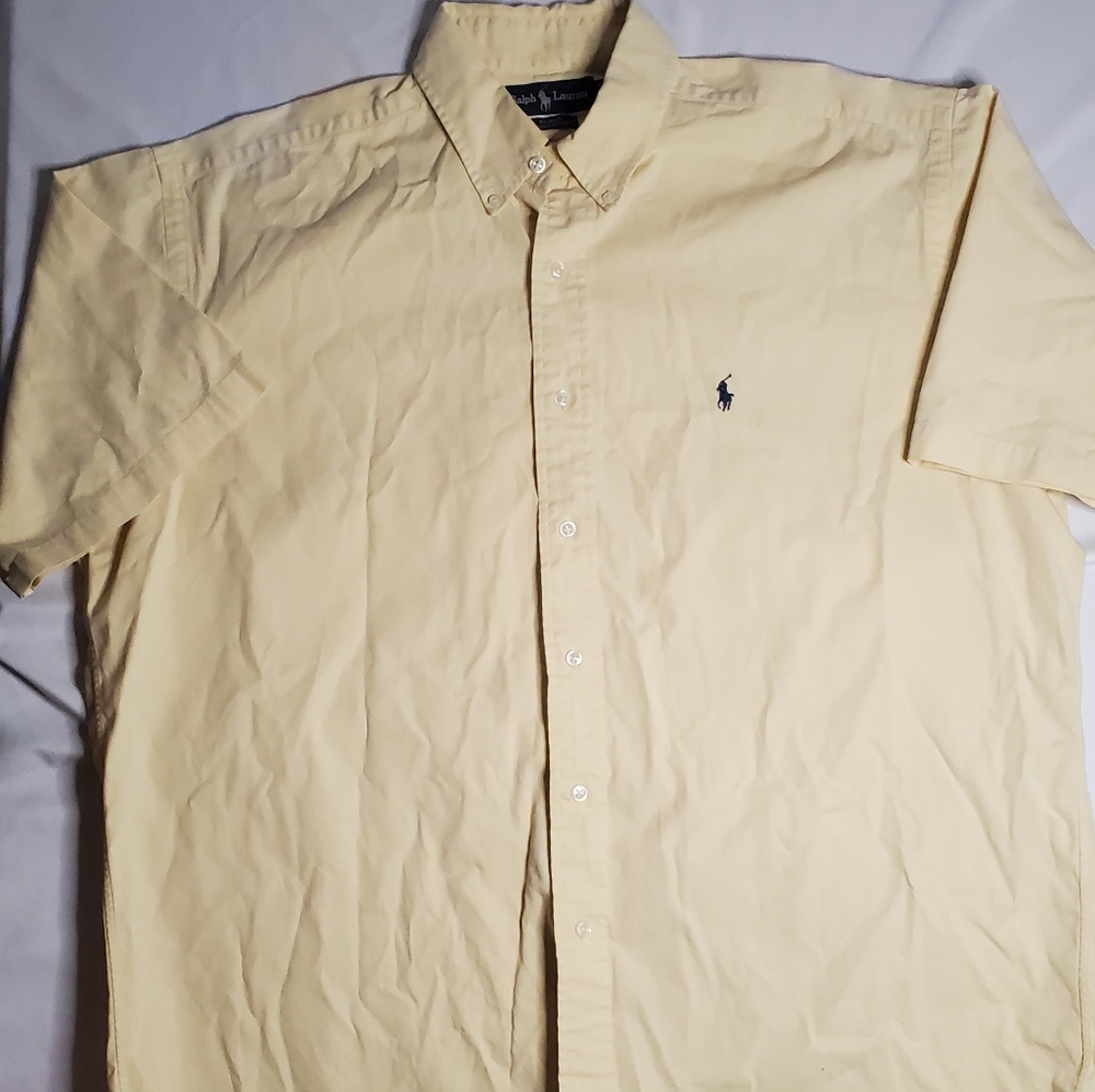 NWOT Polo Ralph Lauren Blake Dress Shirt Mens L Sh